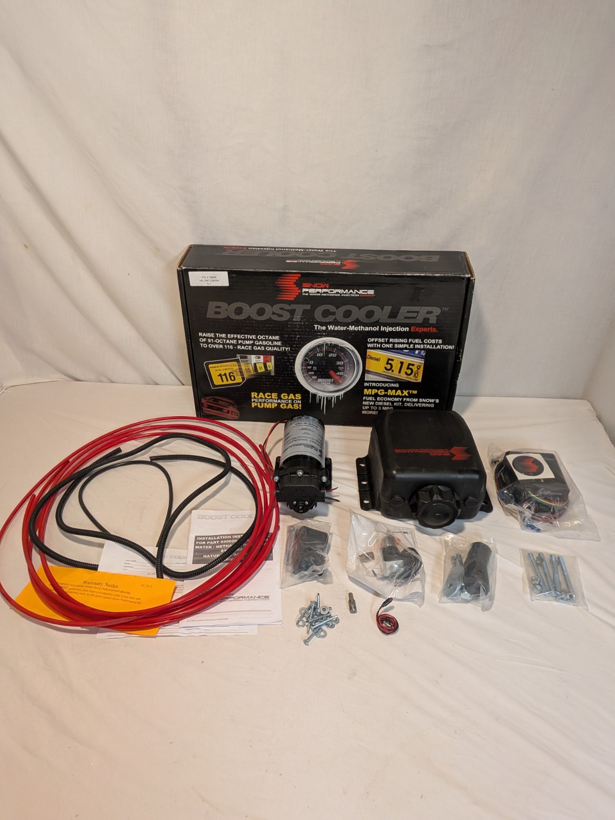 Snow Performance 20020 Boost Cooler Water Methanol Injection System Open Box