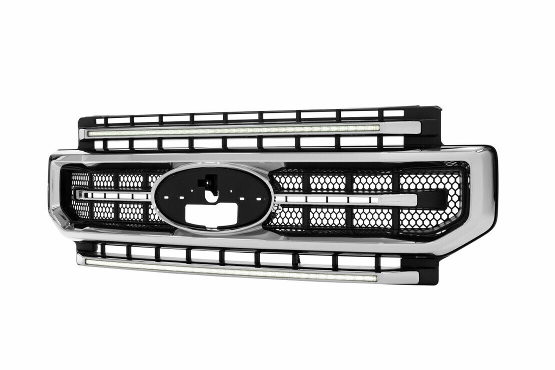 USED MORIMOTO Ford Super Duty (20-22) XBG LED Grille (Chrome/White DRL)