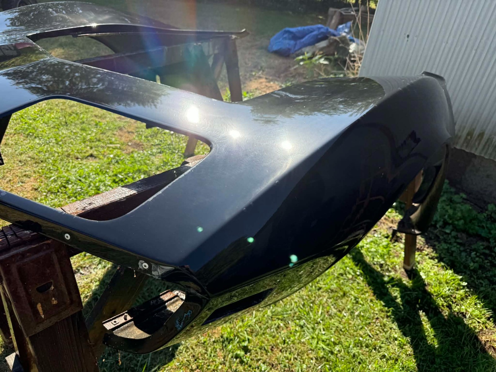 73-74 CORVETTE FRONT CLIP, LOWER VALANCE, CHIN SPLITTER - 73-74 CORVETTE FRONT CLIP, LOWER VALANCE, CHIN SPLITTER -