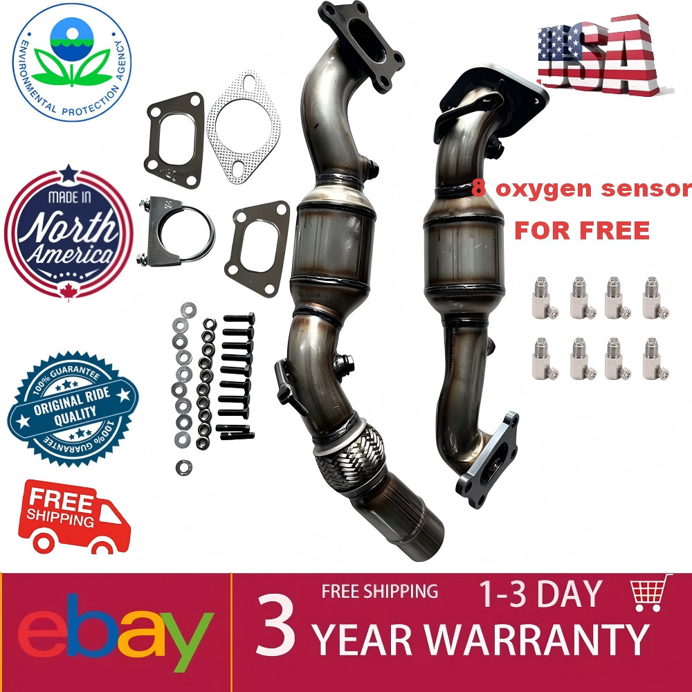 Catalytic Converters For 2016-2019 Cadillac ATS CTS 3.6L Left & Rigt US