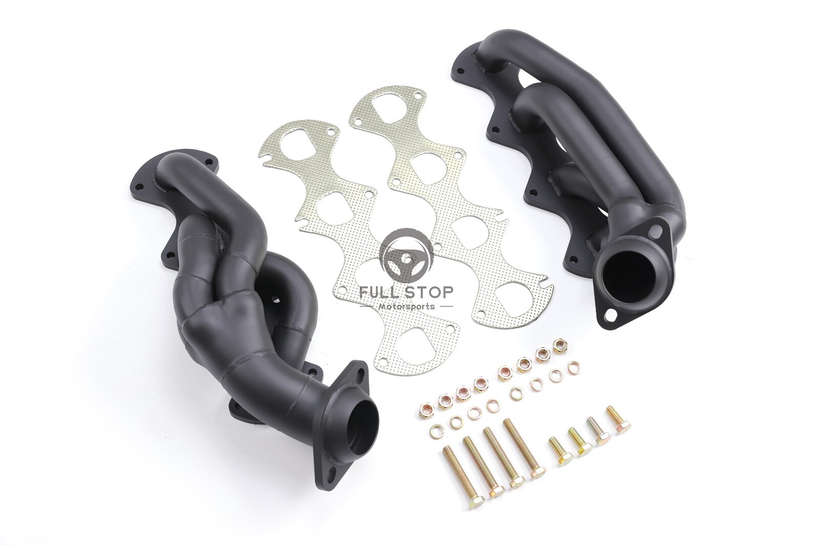 Ceramic Black Shorty Headers For 2004-2010 Ford F-150 5.4L V8 1-5/8\ Ceramic Black Shorty Headers For 2004-2010 Ford F-150 5.4L V8 1-5/8\