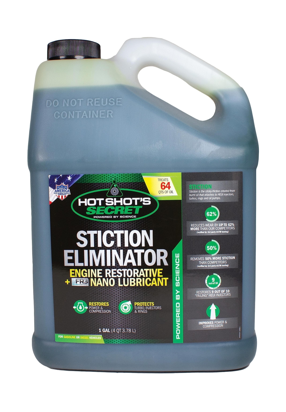 ‎Hot Shot\'s Secret Original Stiction Eliminator – 1 Gallon - Oil Add