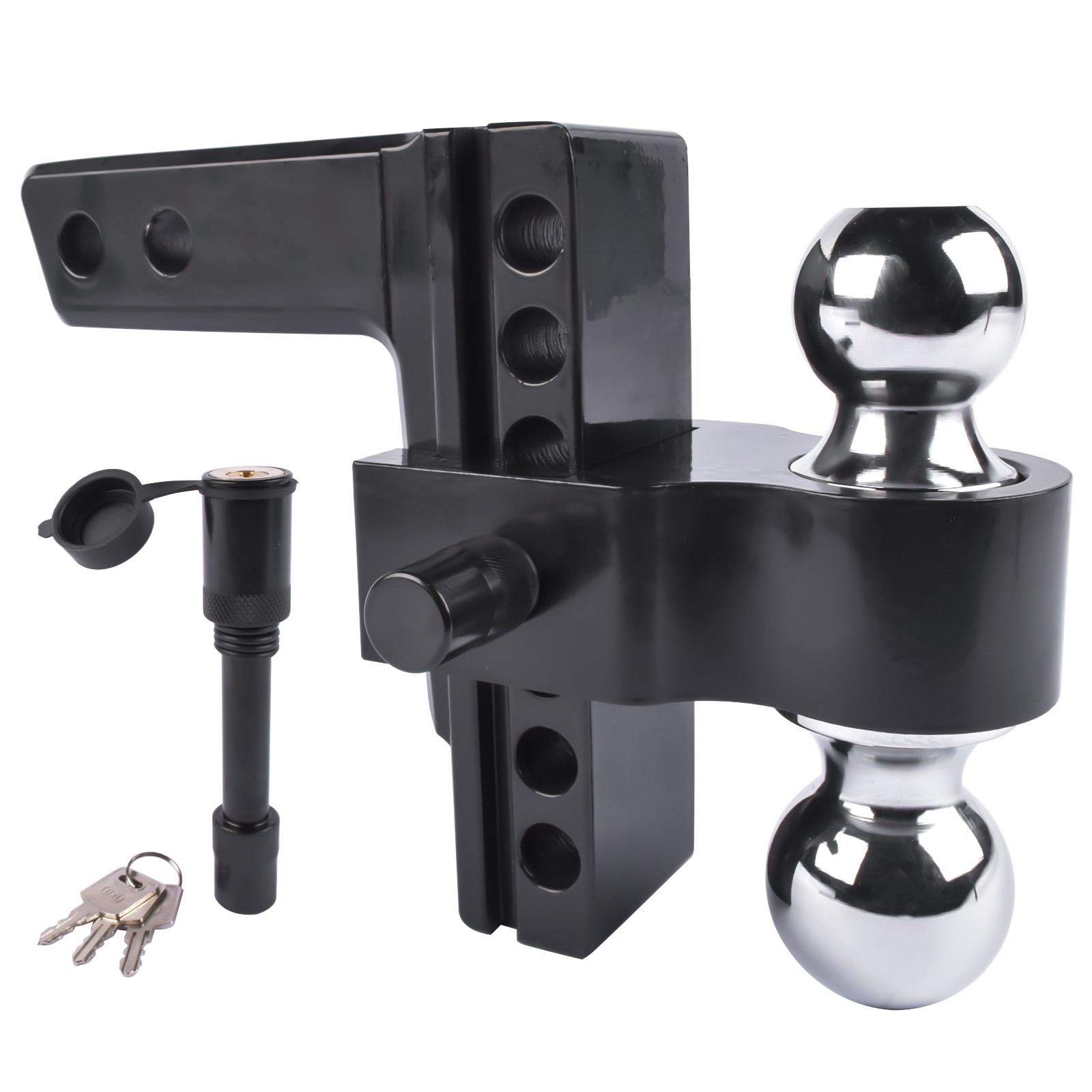 Adjustable Trailer Hitch, Fits 2\