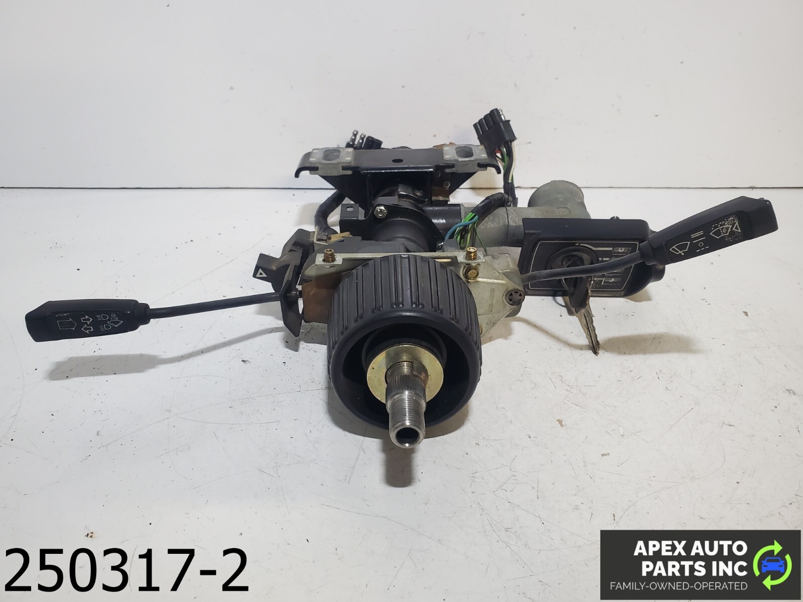 OEM 1987-1989 Jaguar XJ6 3.6L Steering Column Ignition W Switches Assembly OEM 1987-1989 Jaguar XJ6 3.6L Steering Column Ignition W Switches Assembly