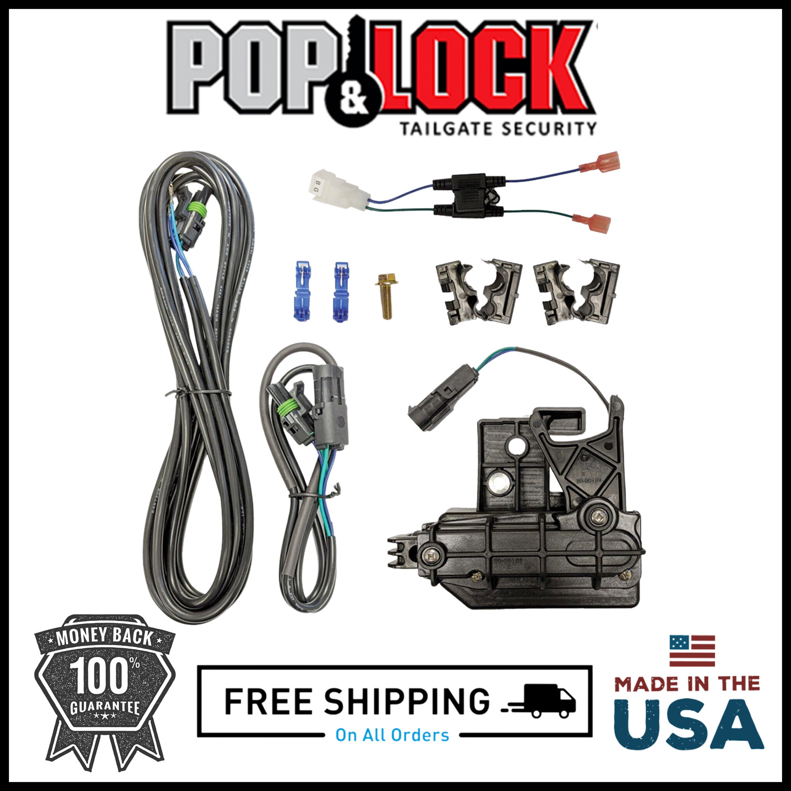 Pop and Lock Power Tailgate Lock Fits 07-21 Toyota Tundra | 16-23 Toyota Tacoma