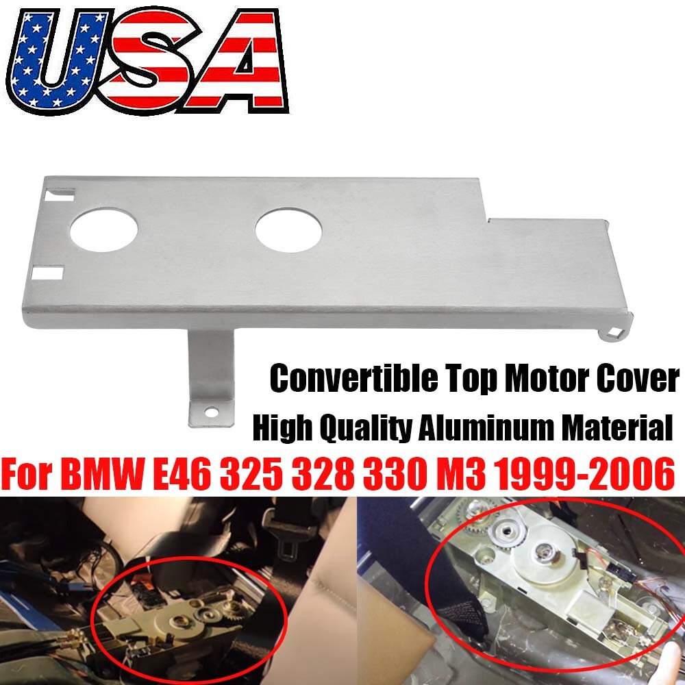 For BMW E46 323Ci 330Ci Convertible Flap Motor-Convertible Top Cover 325Ci M3