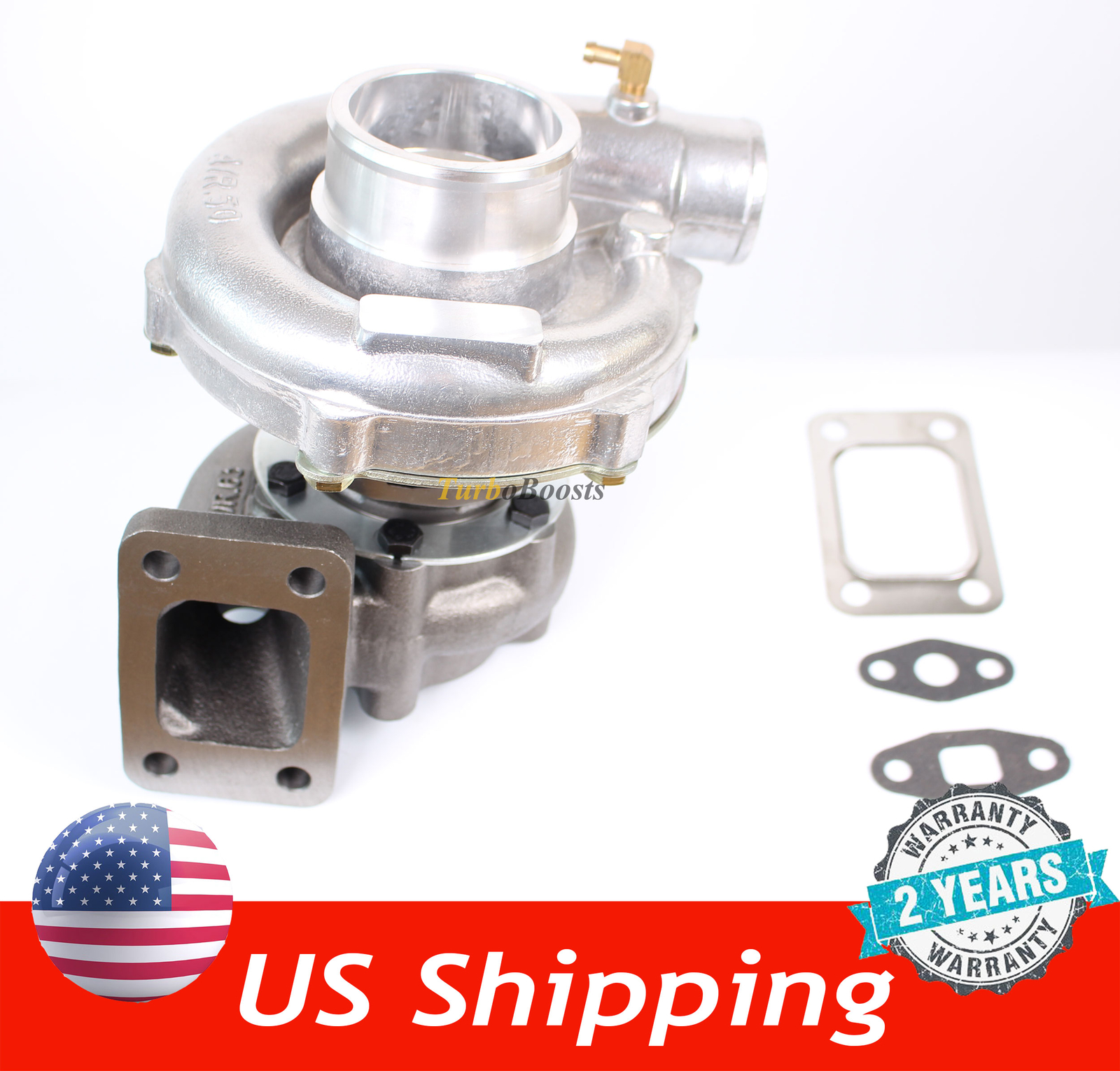 T3/T4 T3T4 T04E .63 A/R TURBINE 5 BOLT FLANGE TURBOCHARGER TURBO CHARGER