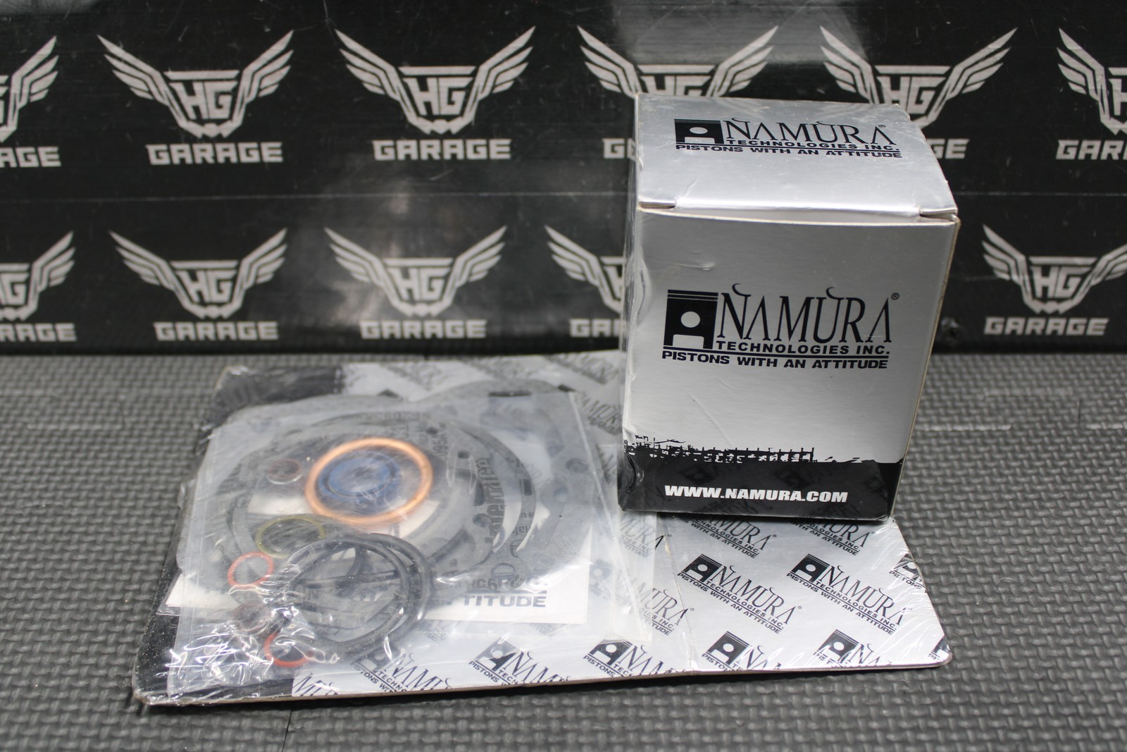 NEW HONDA 93-02 XR200R NAMURA PISTON & TOP END GASKET KIT 65.47MM STD BORE