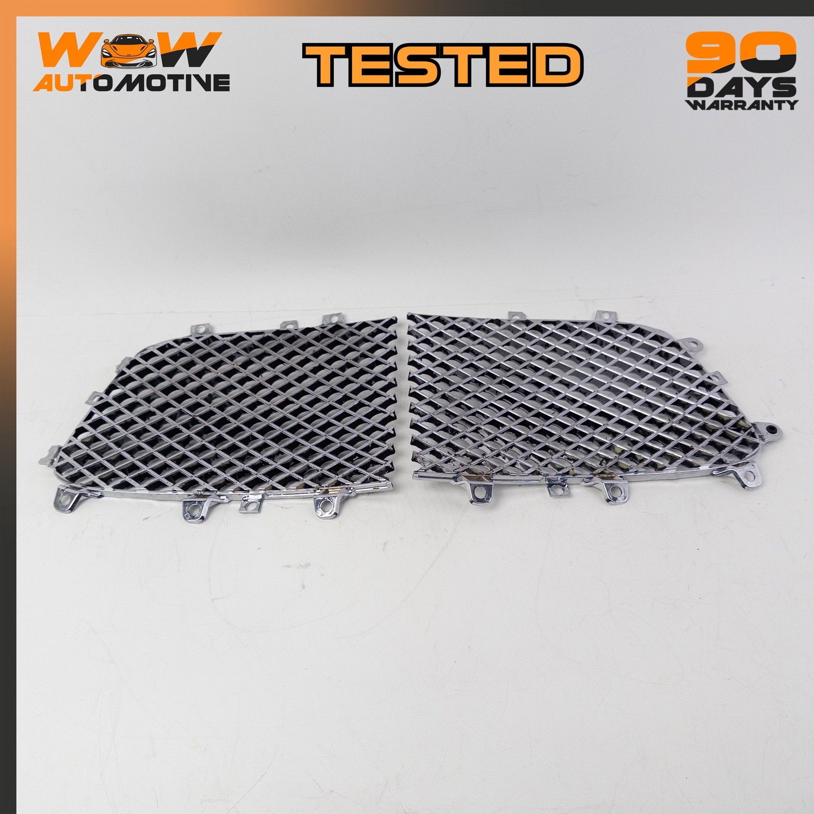 04-13 BENTLEY CONTINENTAL GTC GT FLYING SPUR RIGHT LEFT HOOD RADIATOR GRILLE OEM