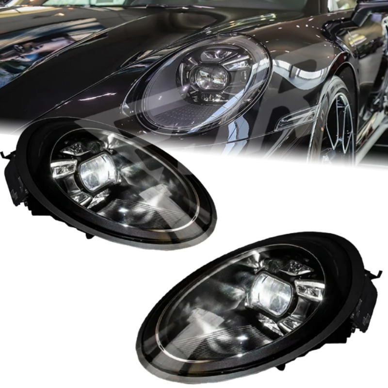 headlights Car headlights for Porsche 911 headlights 12-18 upgrades