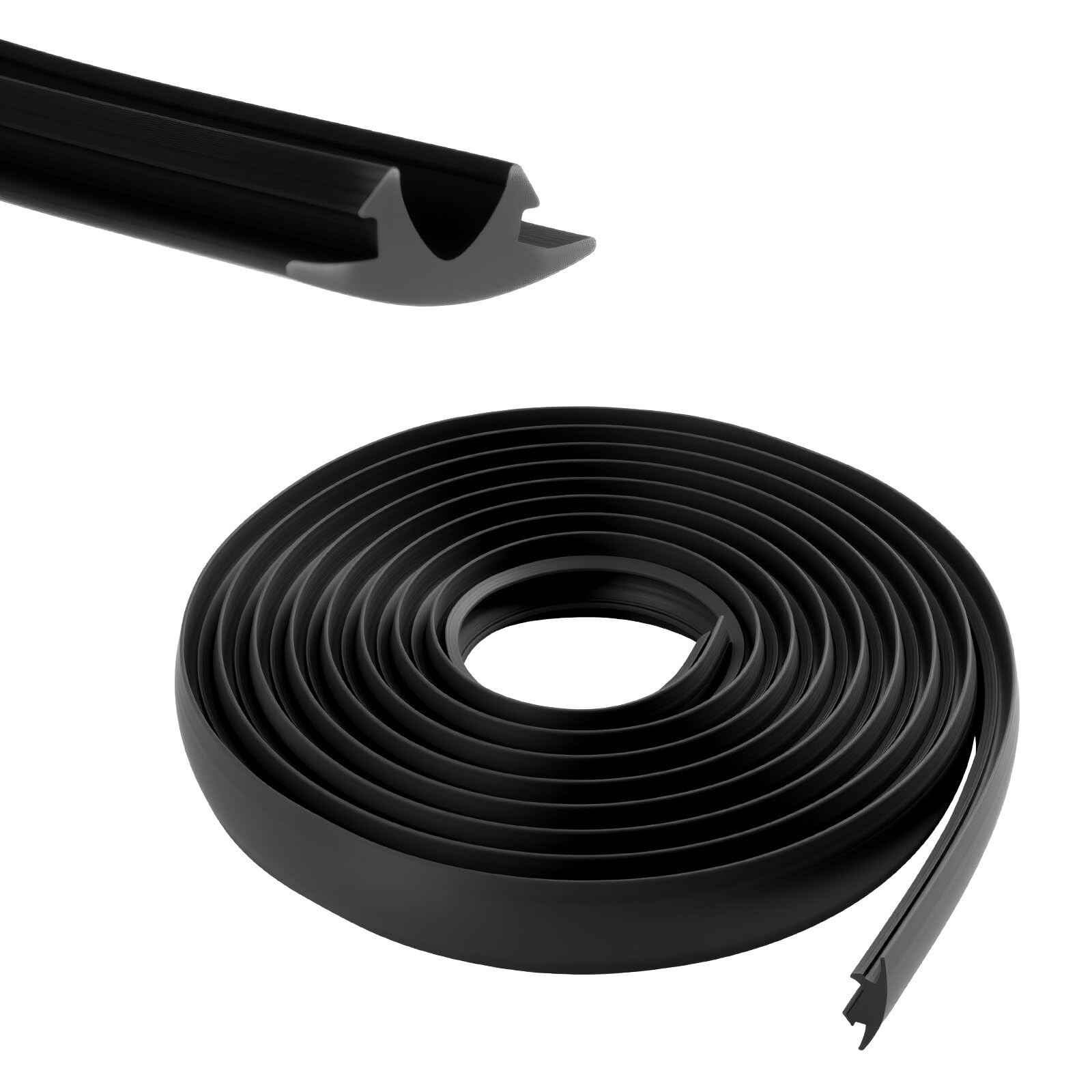 9.84Ft Compatible with Thule Roof Rack Cross Bars Rubber 9.84 ft, Black 9.84Ft Compatible with Thule Roof Rack Cross Bars Rubber 9.84 ft, Black