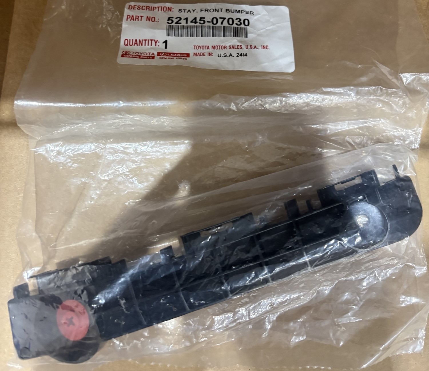 TOYOTA OEM 13-18 Avalon Bumper Components-Side Support 5214507030
