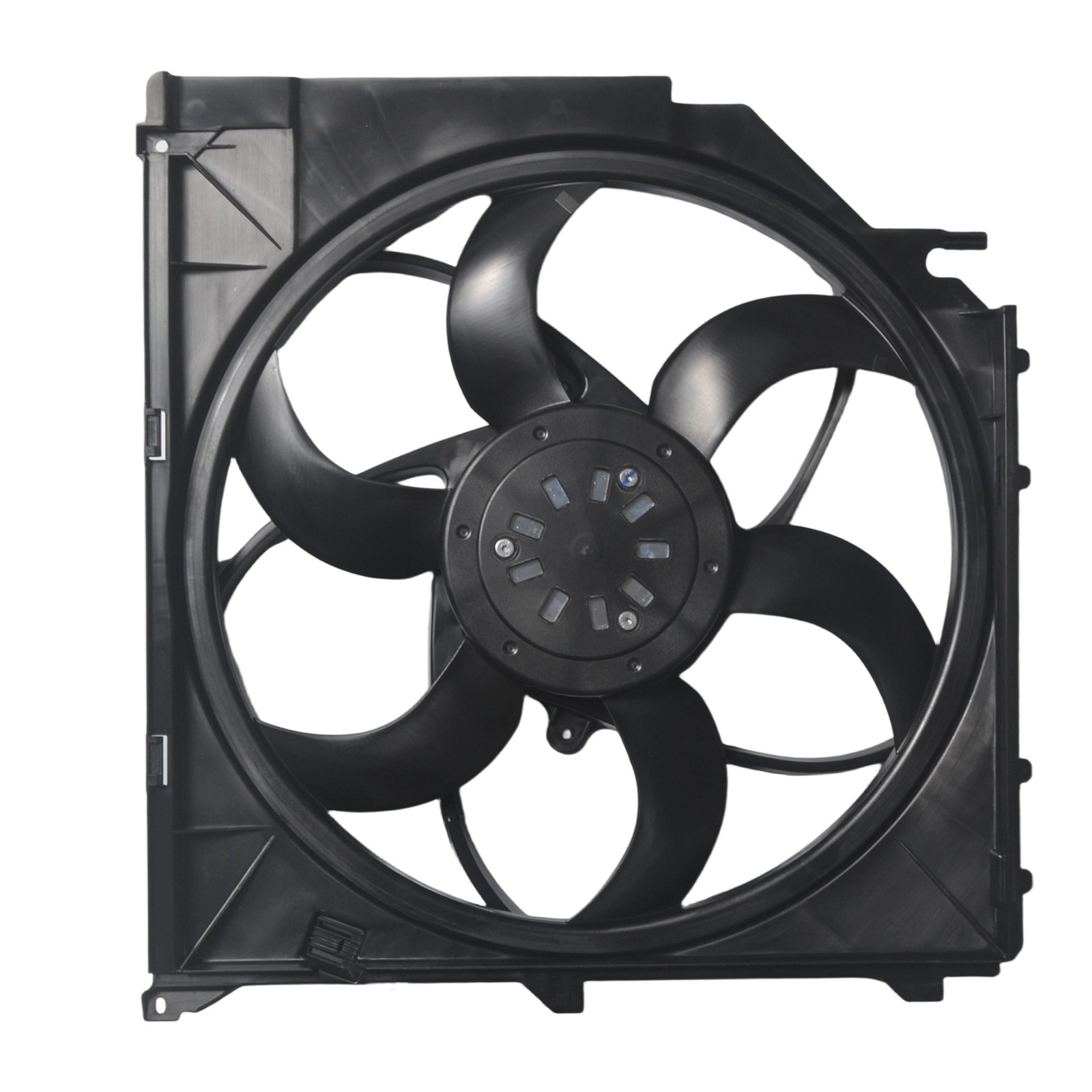 Radiator Condenser Cooling Fan For 2004-2011 BMW X3 E83 2.5L 3.0L 17113452509