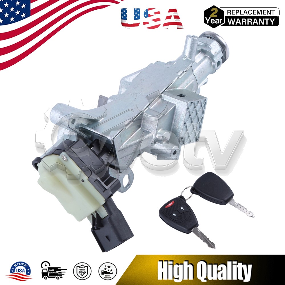 Fit for Dodge Avenger 08-14 Ignition Lock Cylinder Switch ASSY w/ Keys