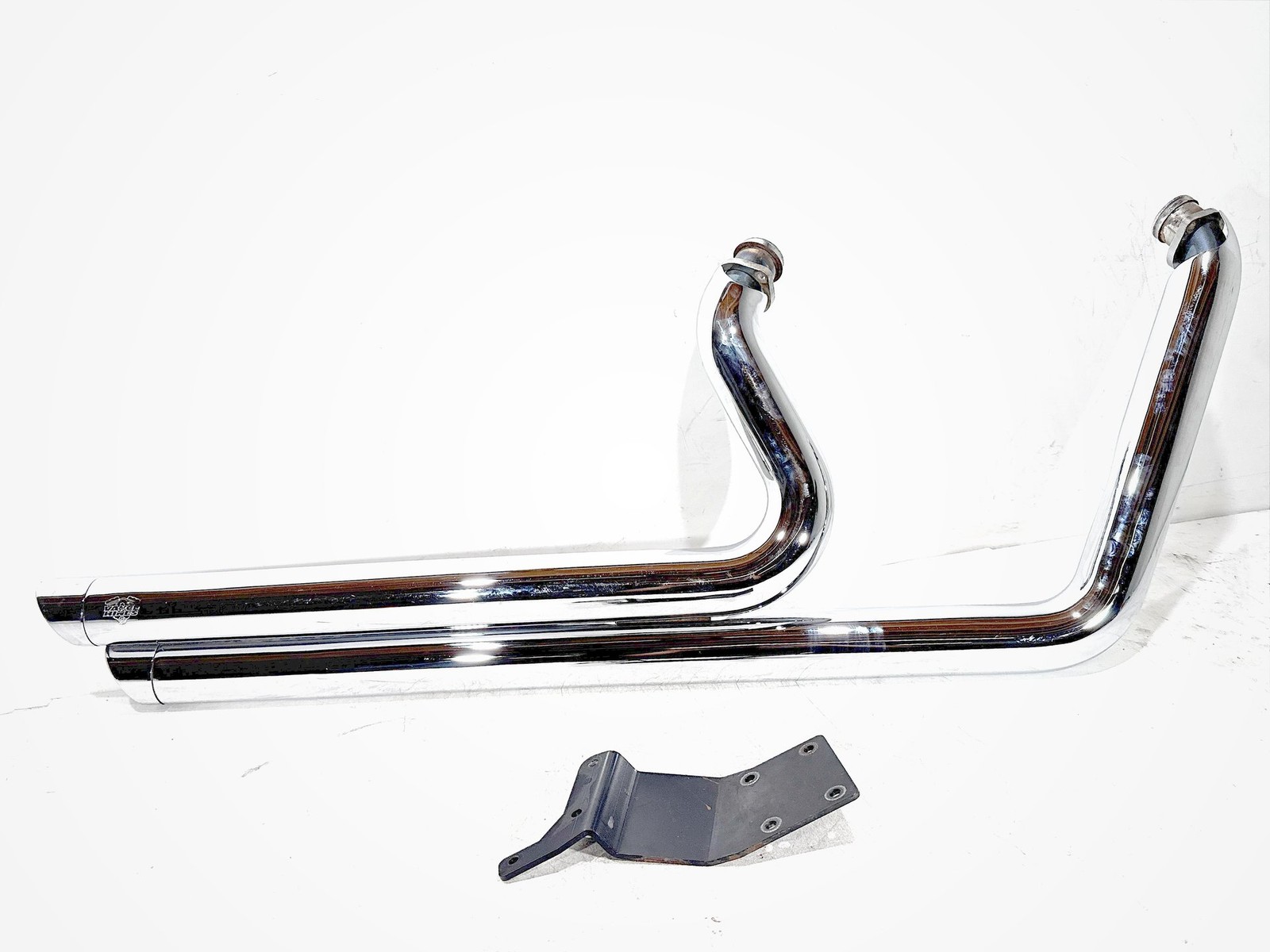 2002 Harley Dyna Wide Glide FXDWG OEM Exhaust Header Pipes Vance & Hines