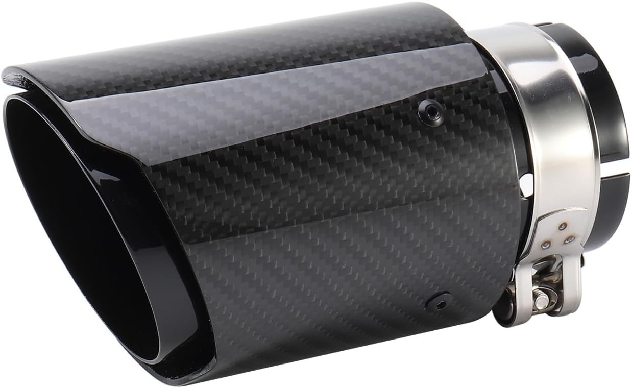 New Bolt On Carbon Fiber Exhaust Tip 2.25