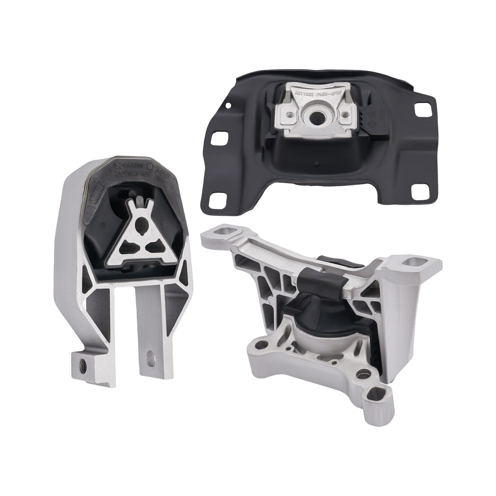 3pc Engine Mount Set for 2013-2016 Ford Escape 1.6L Automatic Motor Mount Kit