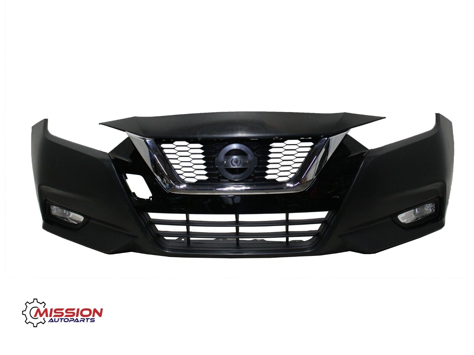 For 2020 2021 2022 Nissan Versa Front Bumper Upper and Lower Grill Fog Lights