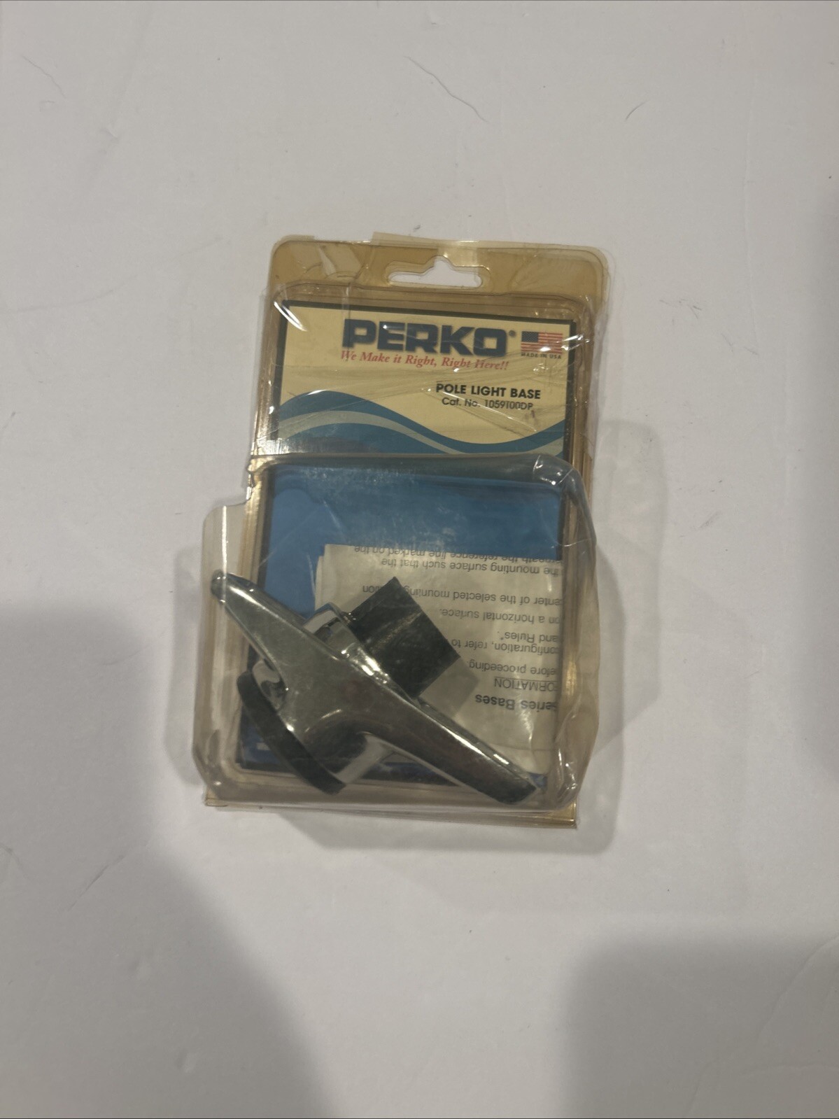 Perko Square Telescoping Pole Light Base