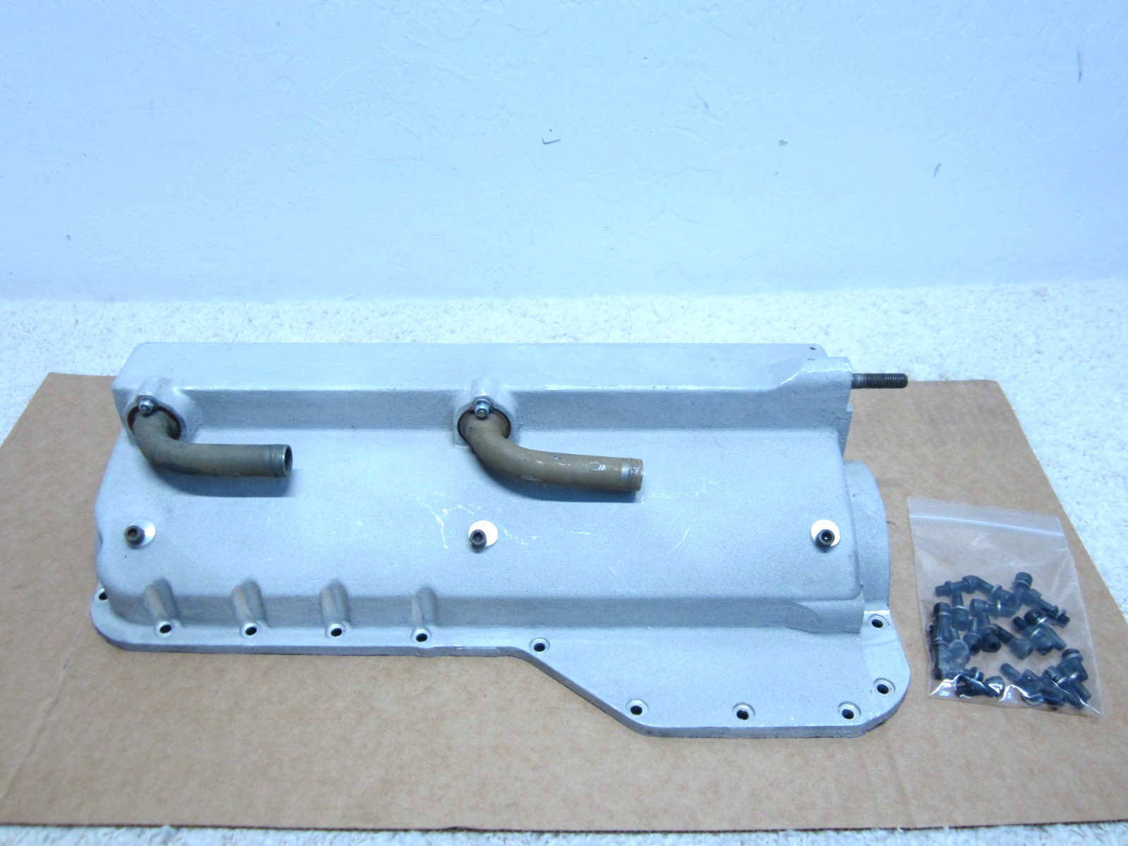 1974 - 1978 FORD PINTO 2.3L / 4CYL ENGINE OIL PAN W/ DRY SUMP TUBES #1F-2