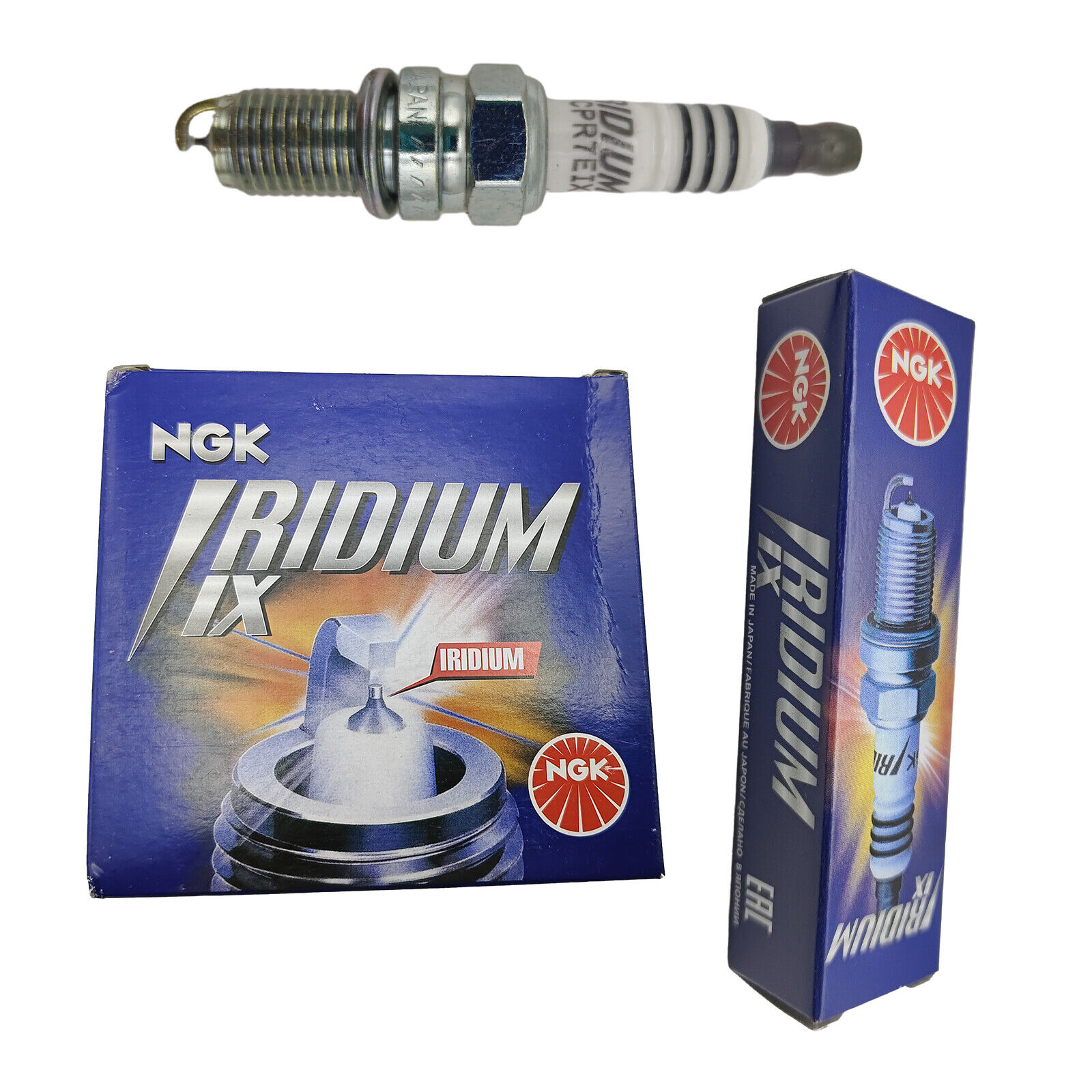 4x ngk Iridium IX Plug Spark Plugs 6046 DCPR7EIX 6046 For Fiat 500 2014-2015