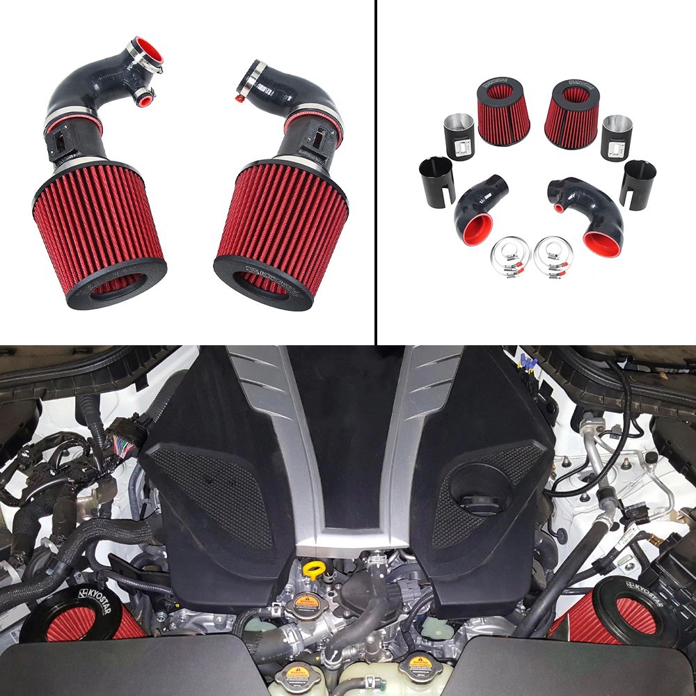 For 2016-2024 Infiniti Q50 Q60 VR30DDTT 3.0L V6 Turbo Cold Air Intake System