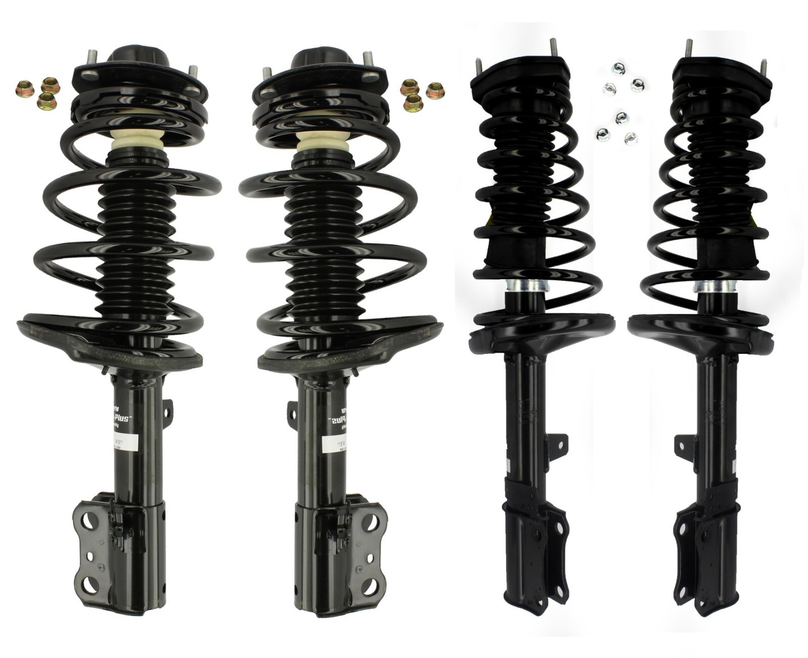 KYB Front and Rear Suspension Strut and Coil Springs Kit For Toyota Lexus