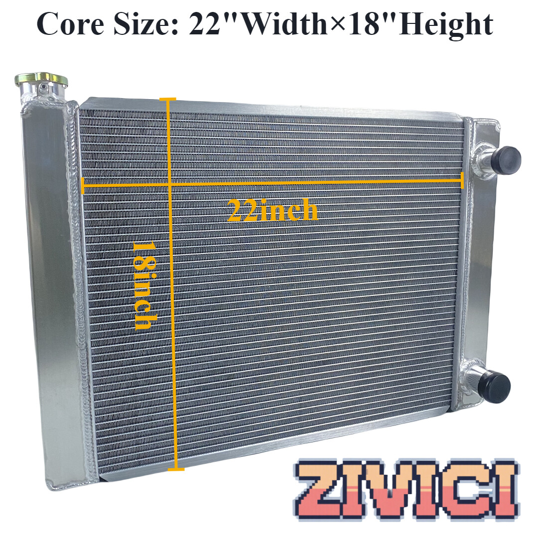 5 ROW ALUMINUM RACING UNIVERSAL Core Size: 22