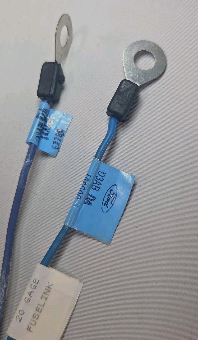 2PK-OEM Ford Part# D3AZ-14526-S.   FUSIBLE  LINK WIRING ASSEMBLIES 80-2004 Ford
