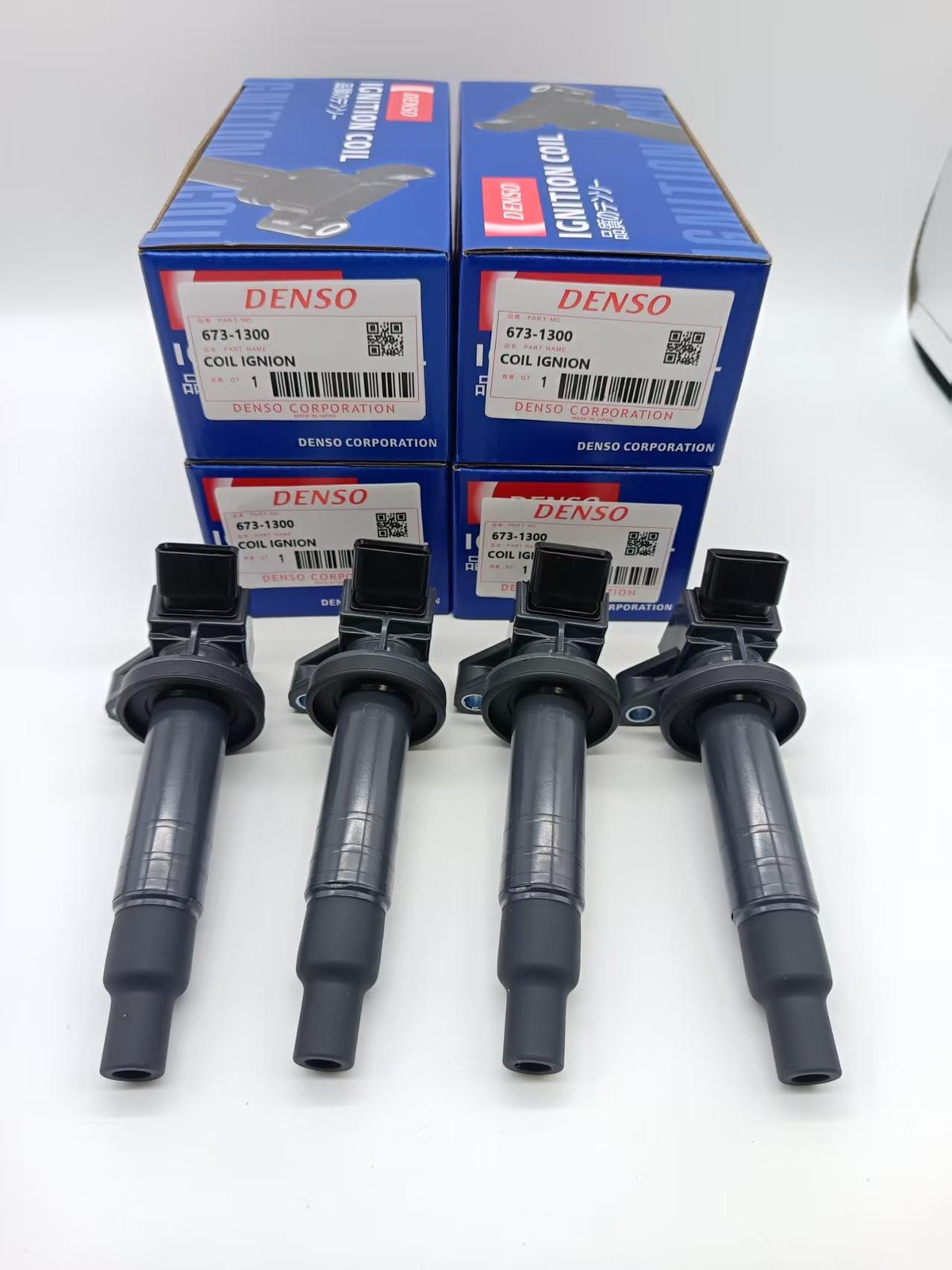 4Pcs DENSO 90919-02239 Ignition Coils For Toyota Corolla Celica Matrix 673-1300 4Pcs DENSO 90919-02239 Ignition Coils For Toyota Corolla Celica Matrix 673-1300