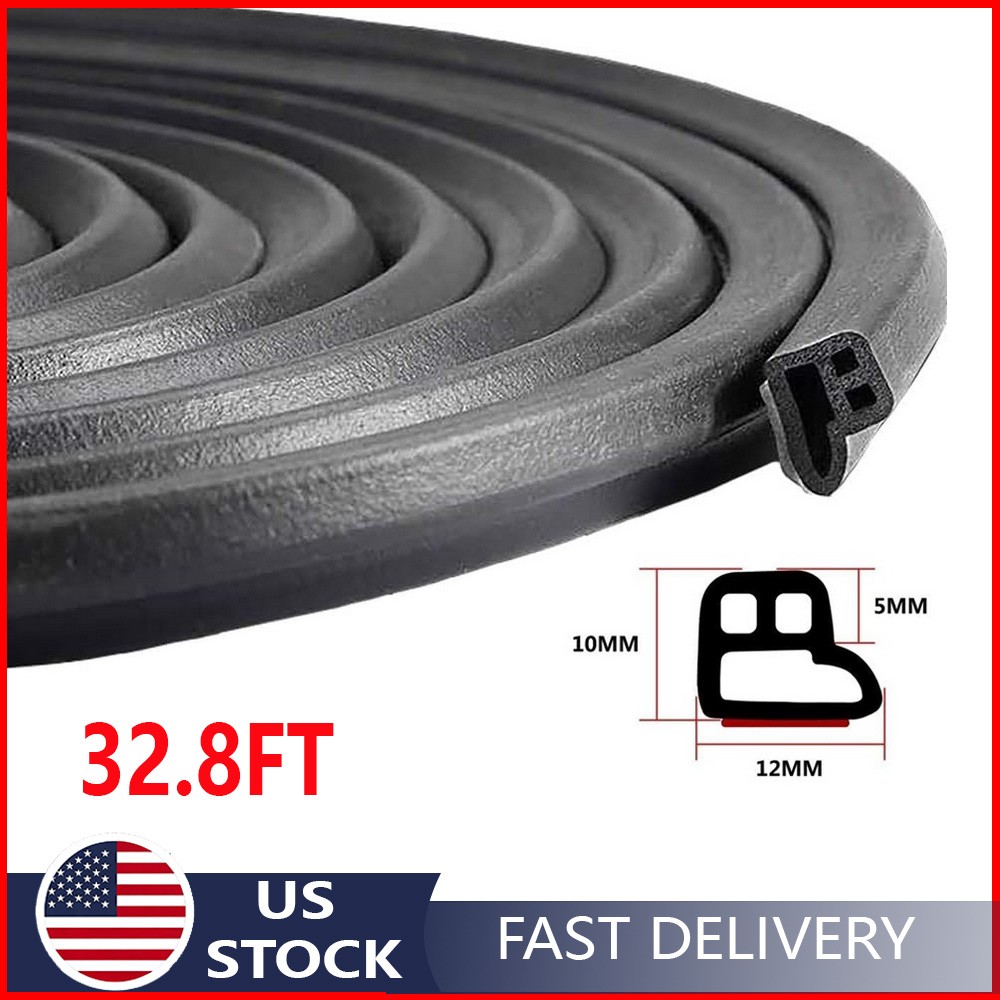 32.8Ft/10M For Nissan Car Rubber Seal Strip Molding Trim Door Edge Weather Strip