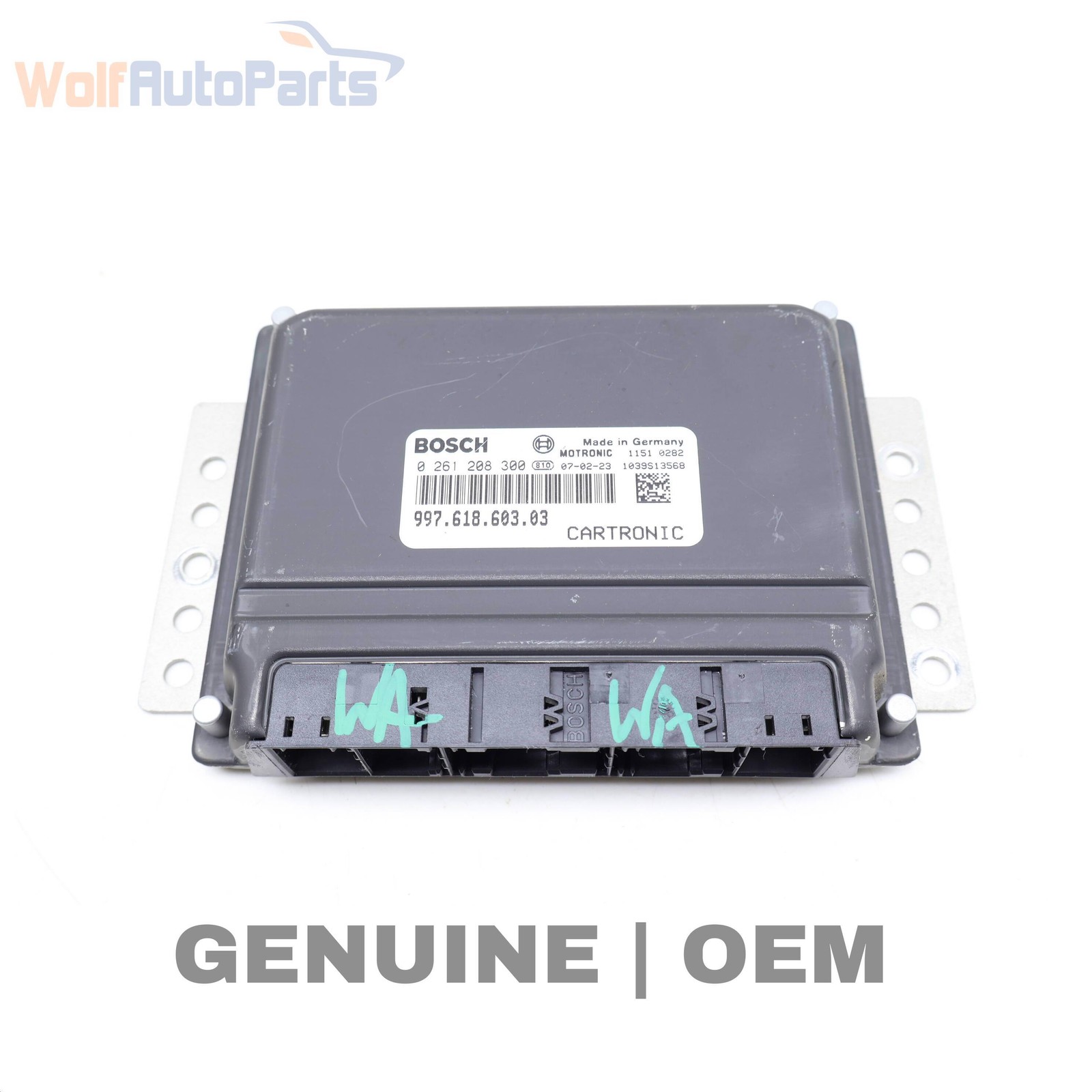2006-2008 PORSCHE CAYMAN - ECU / DME Engine Control Module 99761860303