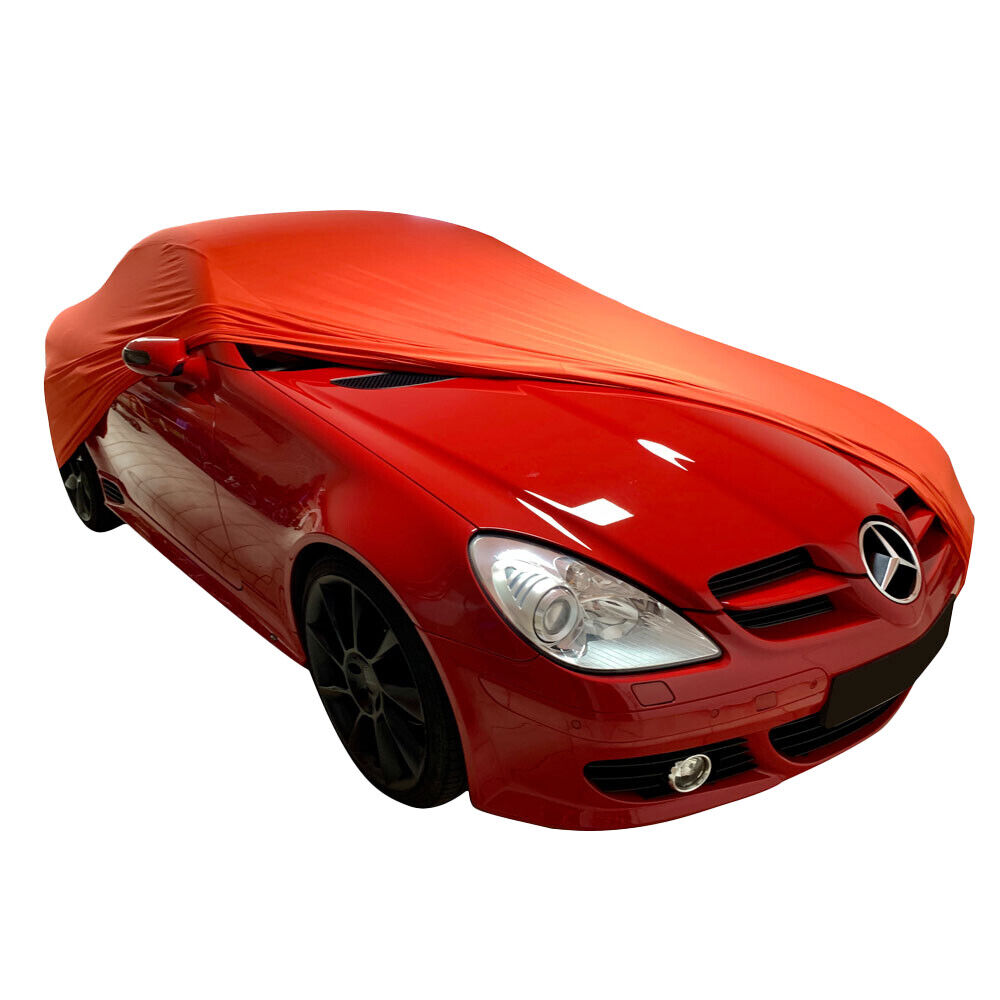 Indoor car cover fits Mercedes-Benz SLK-Class (R171) bespoke Maranello Red co...