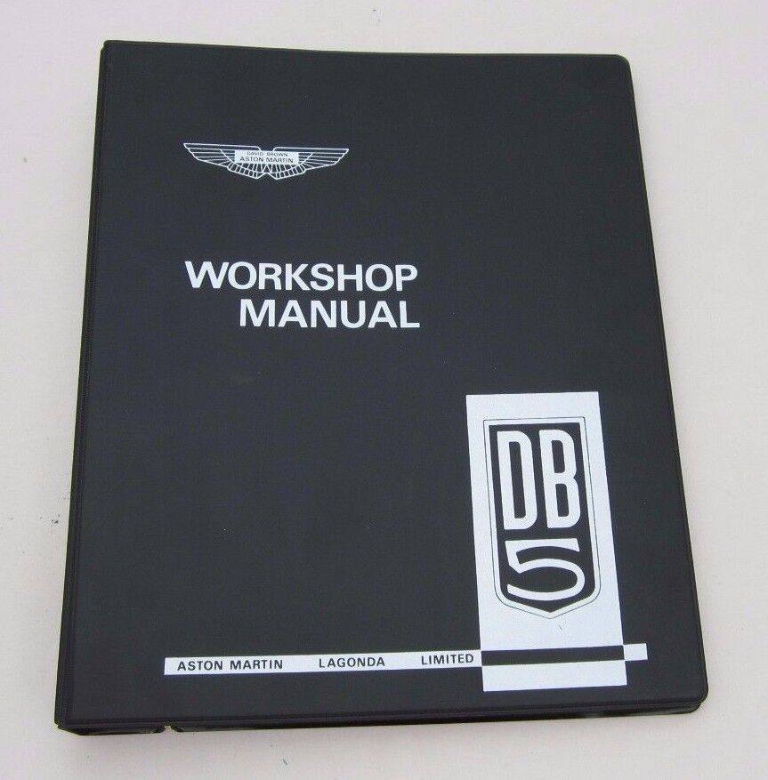 Aston Martin DB5 Workshop Manual