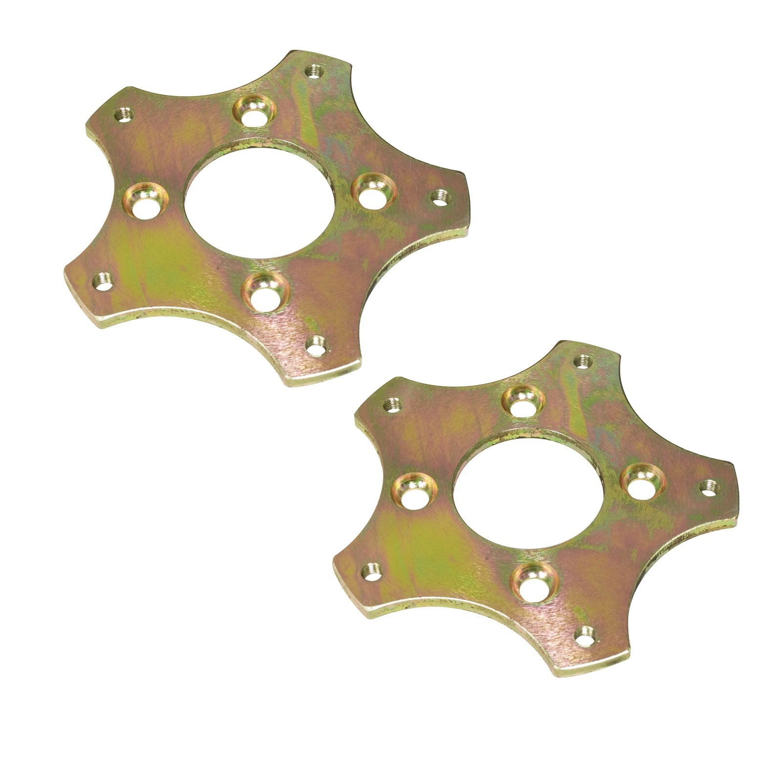 4 Lug to 5 Lug Wheel Adapter Set for VW Bug Drum Conversion, 1 Pair