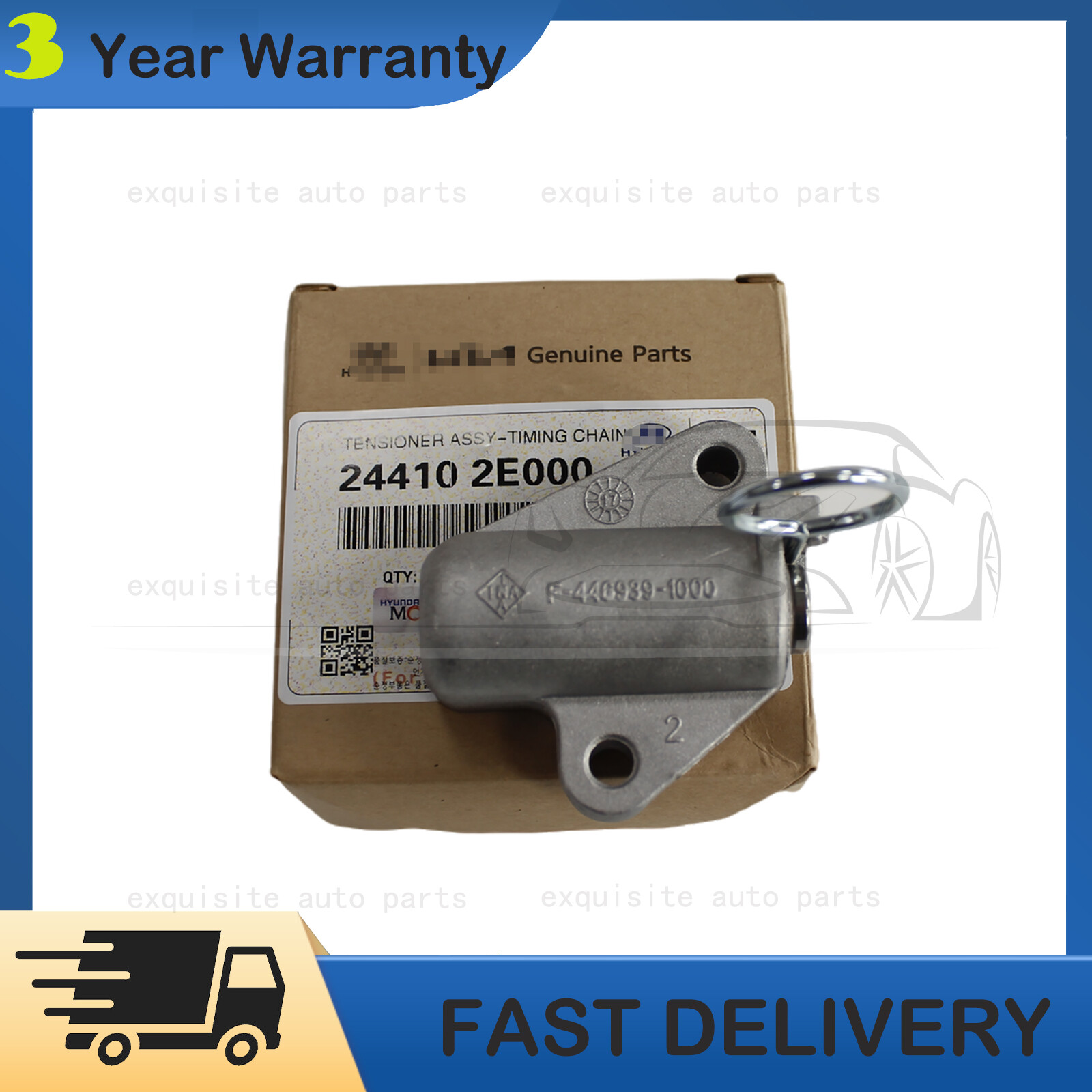 NEW Genui-Engine Timing Chain Tensioner For 2011-19 Hyundai KIA 2.0L 24410-2E000