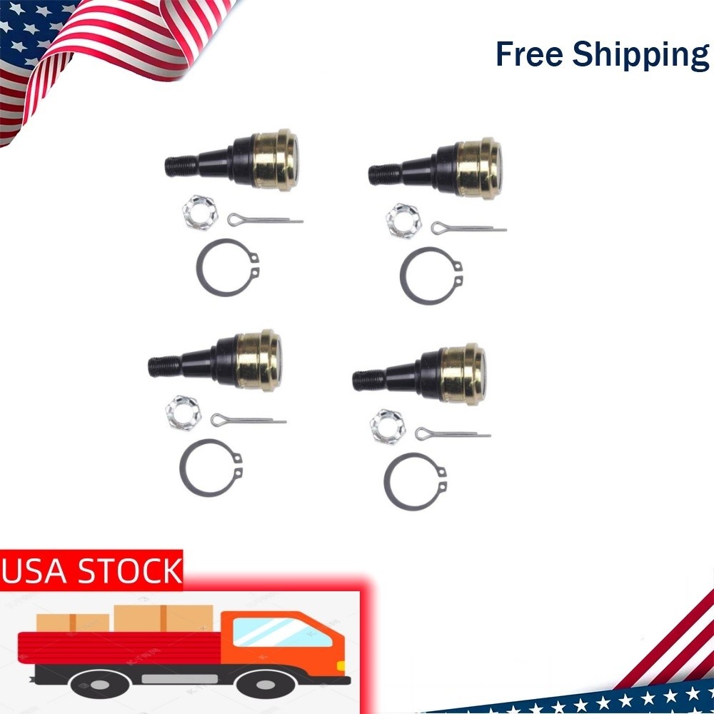 4-Ball Joints Upper And Lower Ball Joint Set for Polaris Predator 500 2003-2006