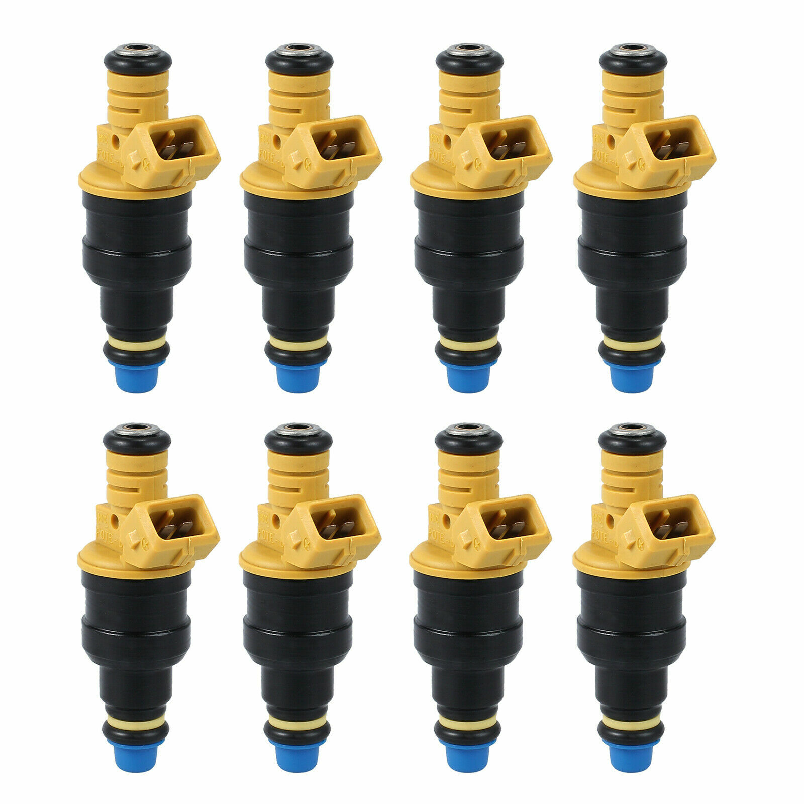 19lb Injectors 4-Hole Spray Pattern fit Gt 5.0 4.6 1986-2002 Ford Mustang