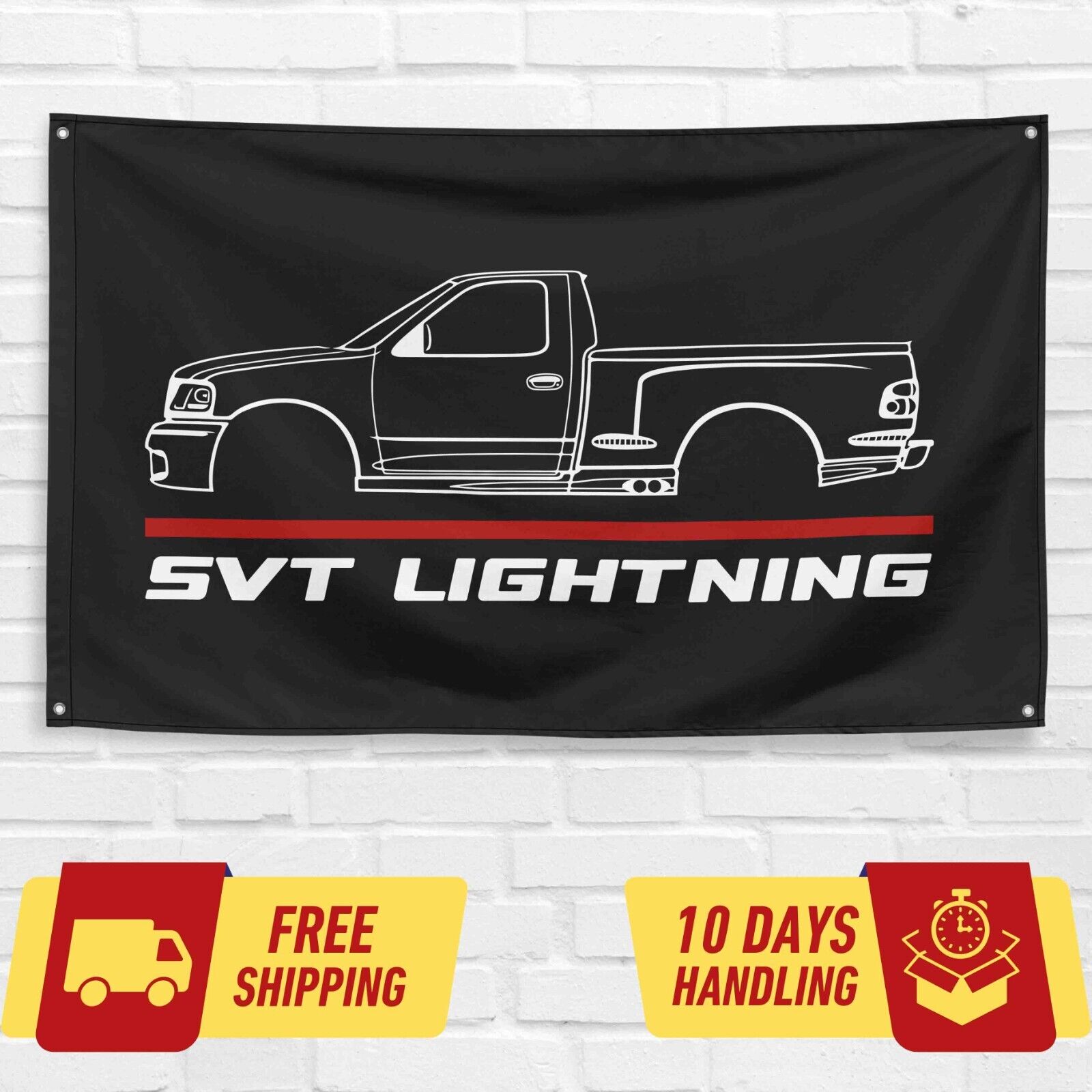 For Ford SVT Lightning 2001 Truck Car Enthusiast 3x5 ft Flag Gift Banner