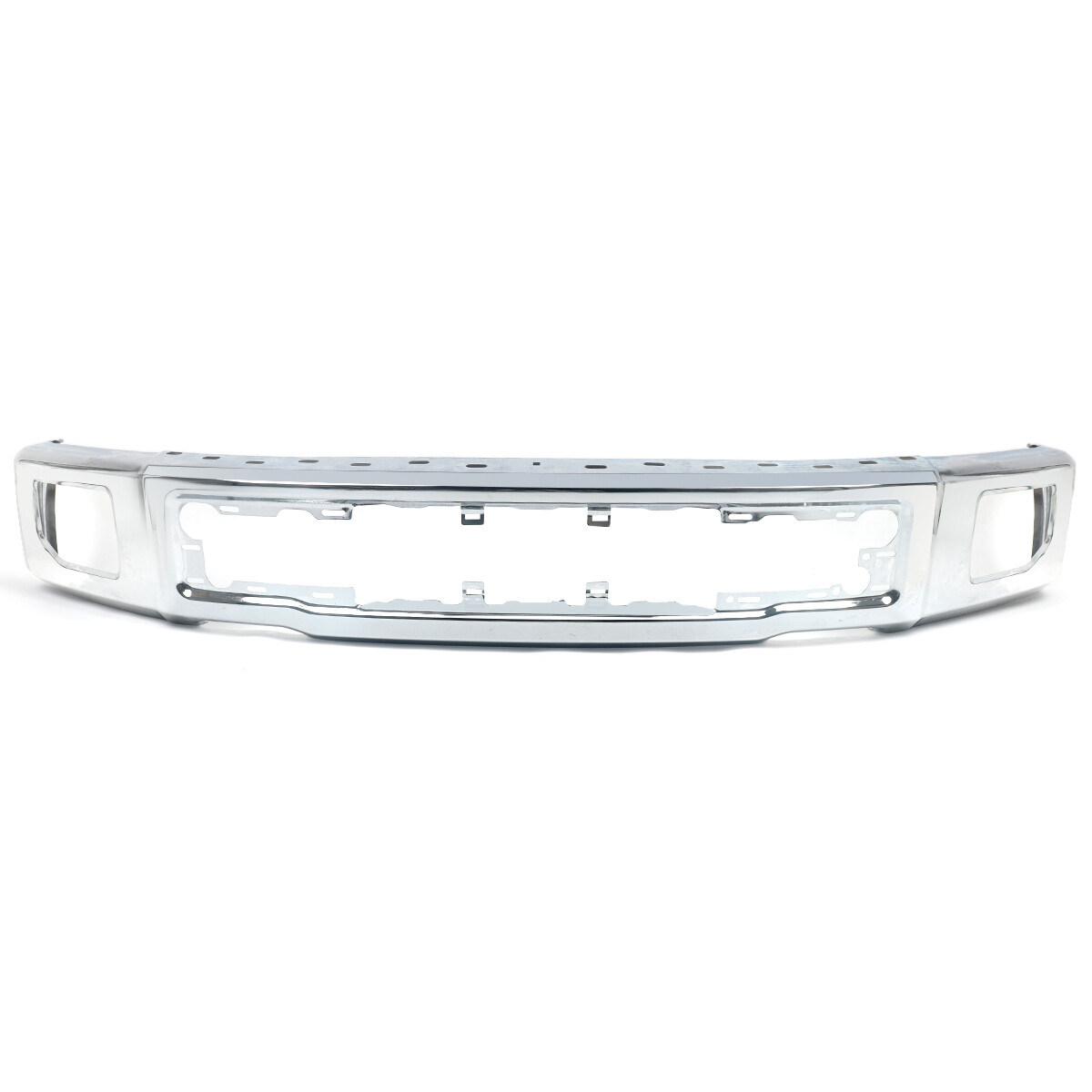 NEW Painted For 2015-2017 Ford F-150 F150 Front Bumper Bar Chrome / Ingot Silver