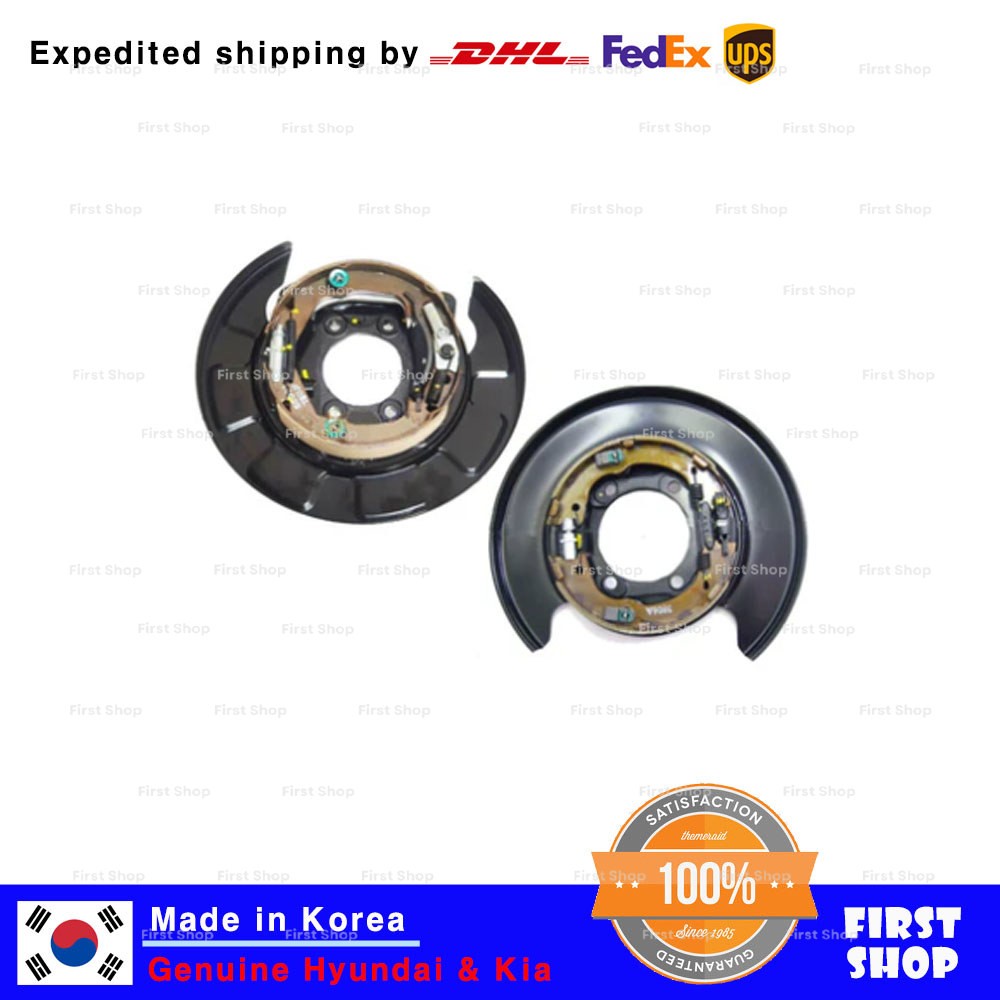 Genuine OEM REAR Parking Brake Plate 58250 582702P100 for Hyundai Santa Fe 10-12