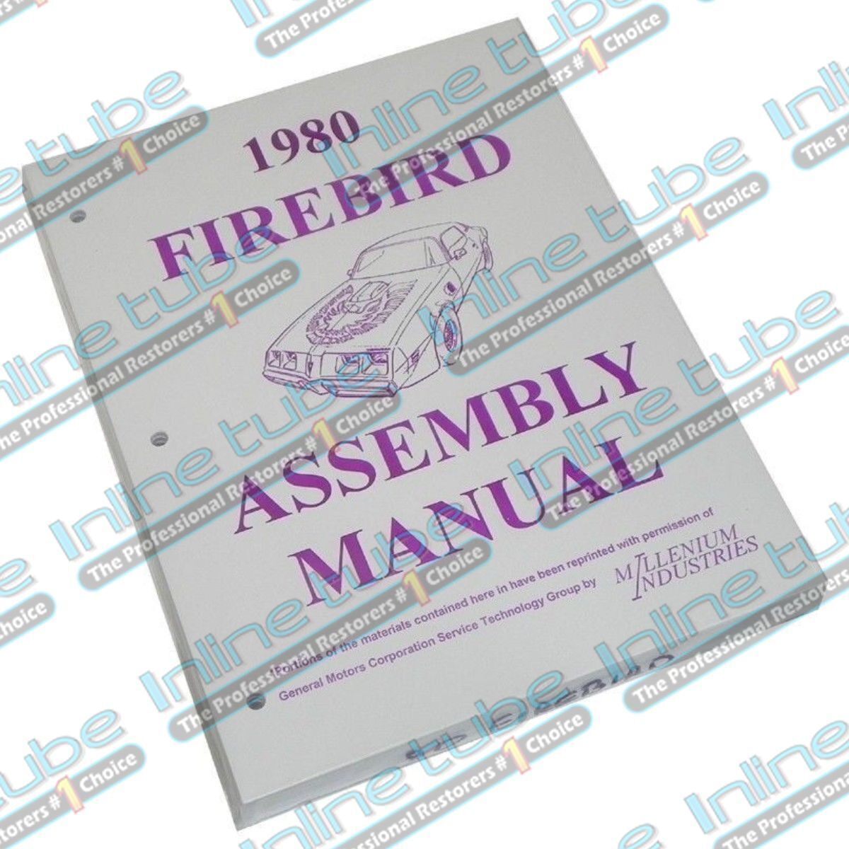1980 Pontiac Firebird Trans Am Gm Factory Assembly Manual 1Pc