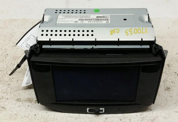2013-2016 CHEVY MALIBU INFORMATION RADIO DISPLAY SCREEN OPTION UDY 23451238