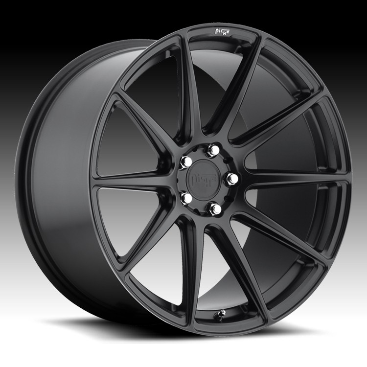 Niche M147 Essen Matte Black 20x10.5 5x112 27mm (M1472005F8+27)
