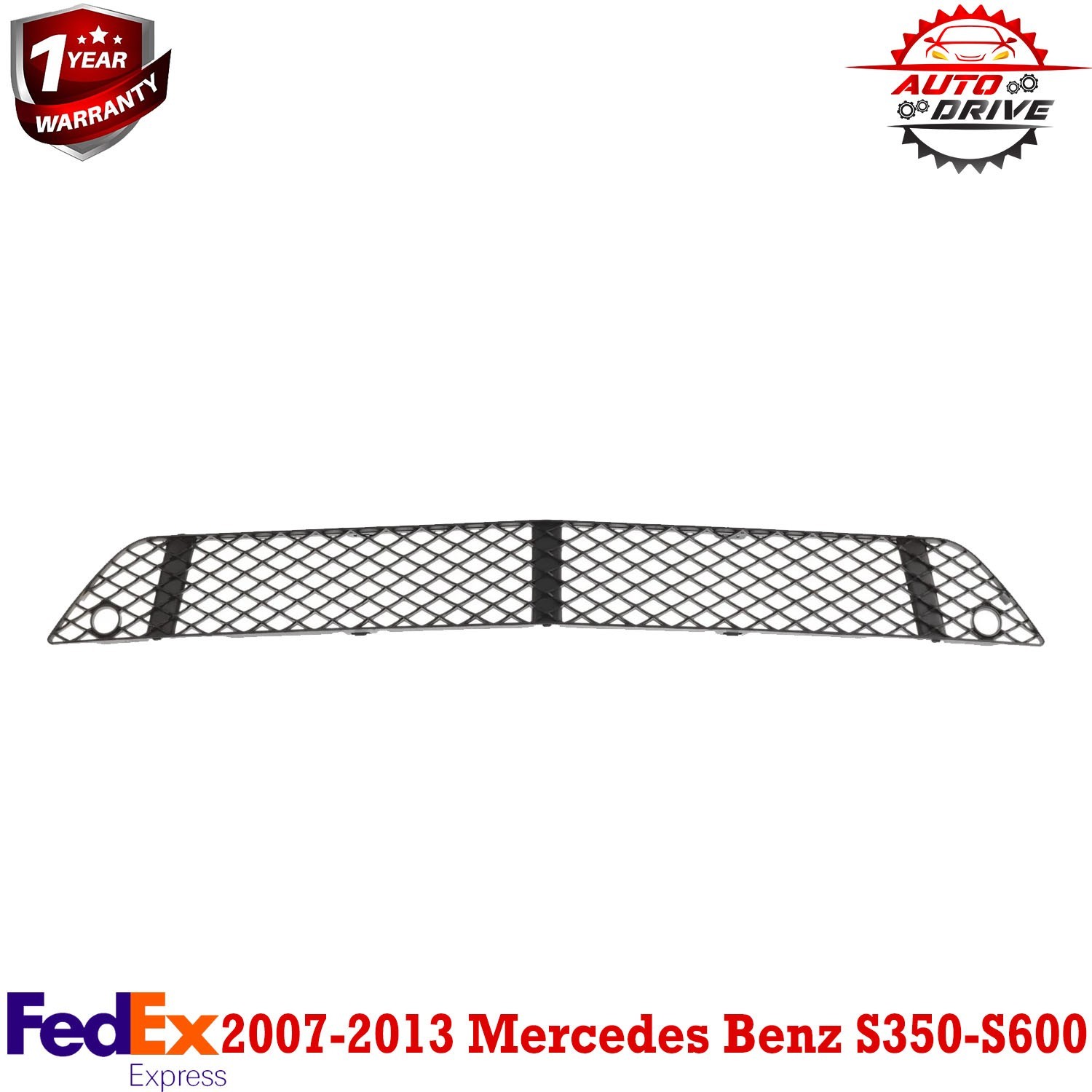Bumper Face Bar Grille Front for MB Mercedes S Class 2218852322 S350 S400 S550