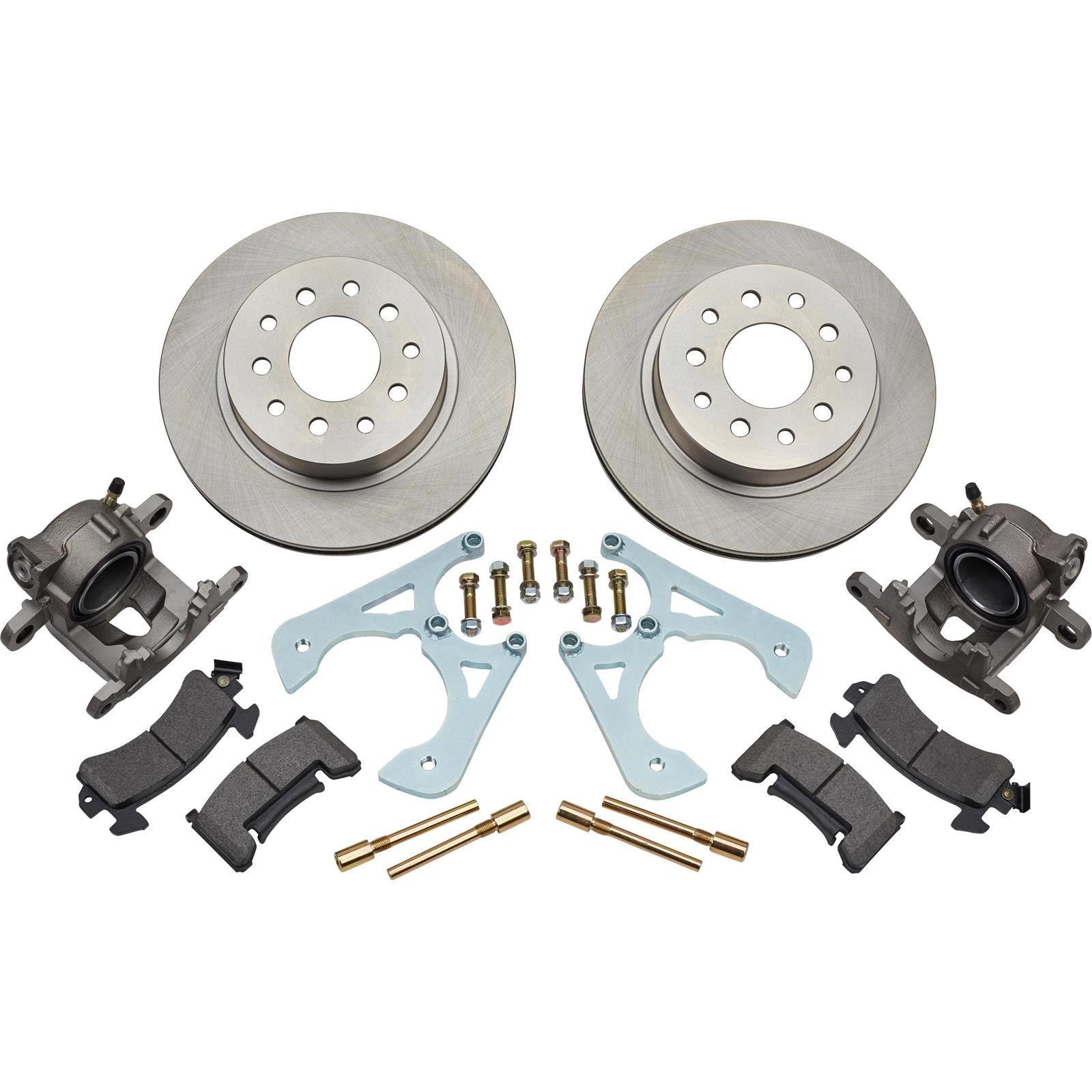 NEW BOLT-ON REAR DISC BRAKE CONVERSION KIT FITS FOR GM 10 BOLT AND 12 BOLT 🌟USA