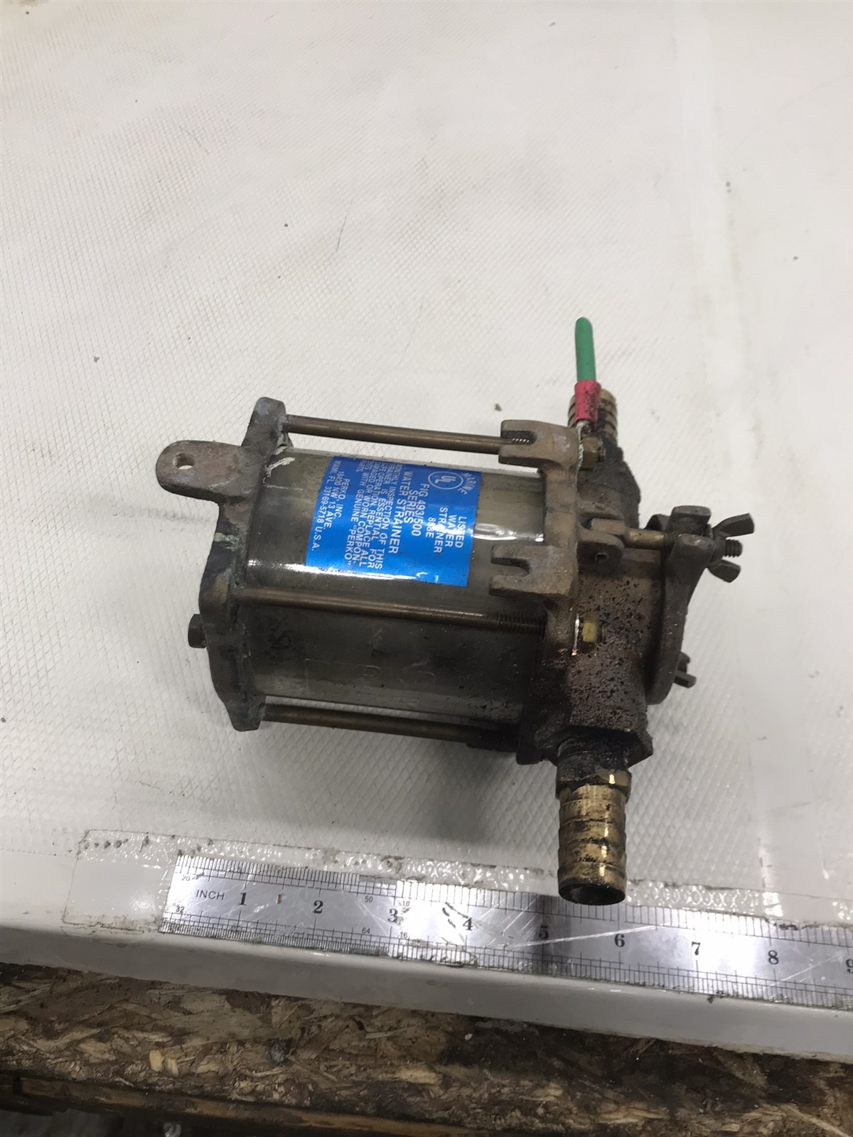 Sea Ray 270 Boat Perko 858E water strainer filter separator Fig 493/500 marine