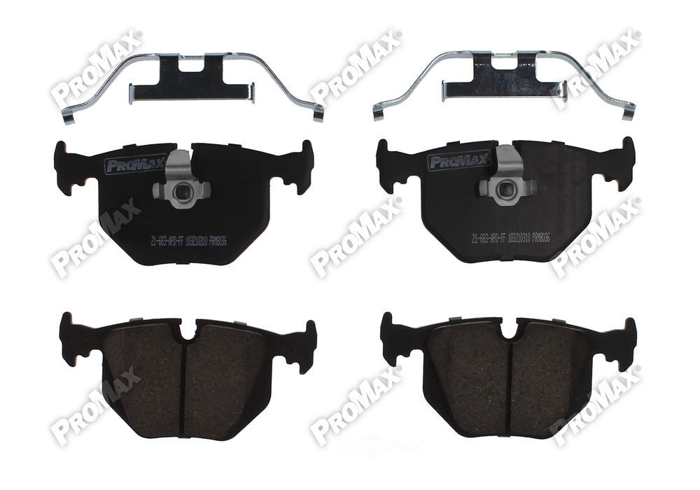Disc Brake Pad Set-M Coupe Promax 21-683