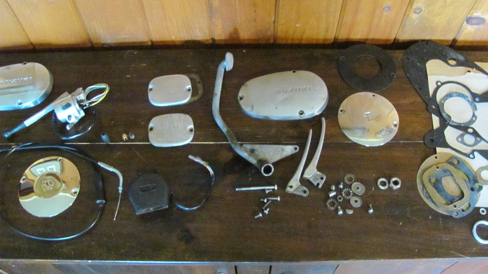 1971 Suzuki Motorcycle TC120R parts lot may fit A100 AC100 AS100 K125 B120