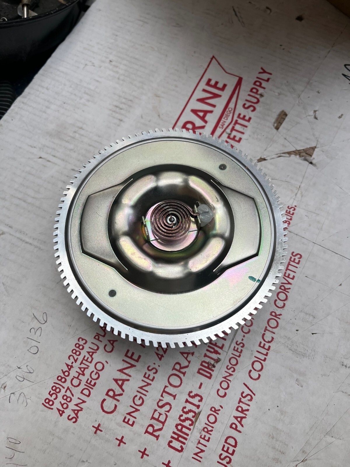 1960-69 CORVETTE CHEVELLE Eaton GM FAN CLUTCH DELCO REMY 327 427  FOR SHROUD